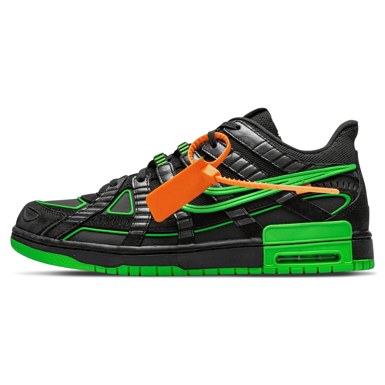 Off-White x Nike Air Rubber Dunk 'Green Strike'