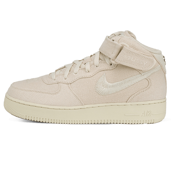 Stussy x Nike Air Force 1 Mid 'Fossil'