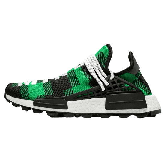 Pharrell x Billionaire Boys Club x NMD Human Race Trail 'Green Plaid'