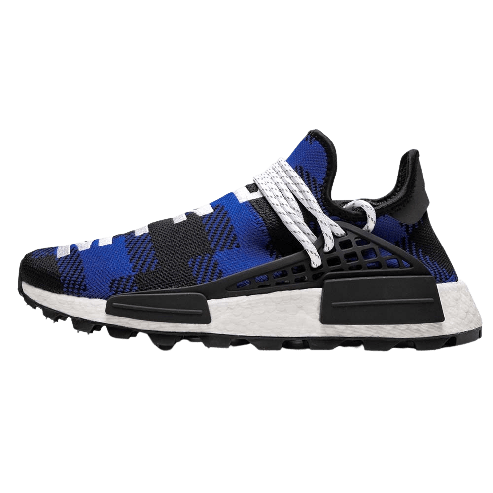 Pharrell x Billionaire Boys Club x NMD Human Race Trail 'Blue Plaid'