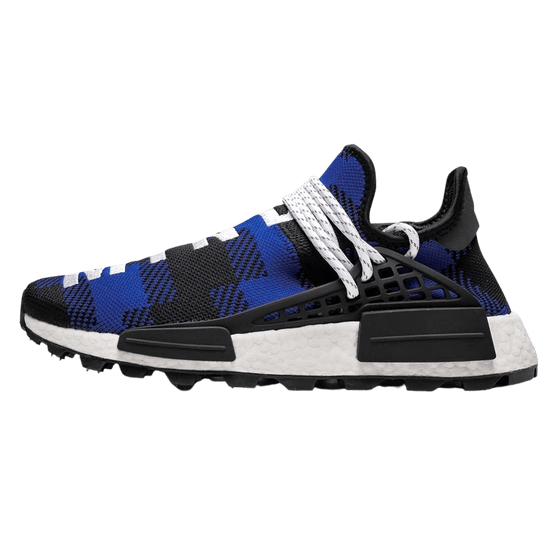 Pharrell x Billionaire Boys Club x NMD Human Race Trail 'Blue Plaid'
