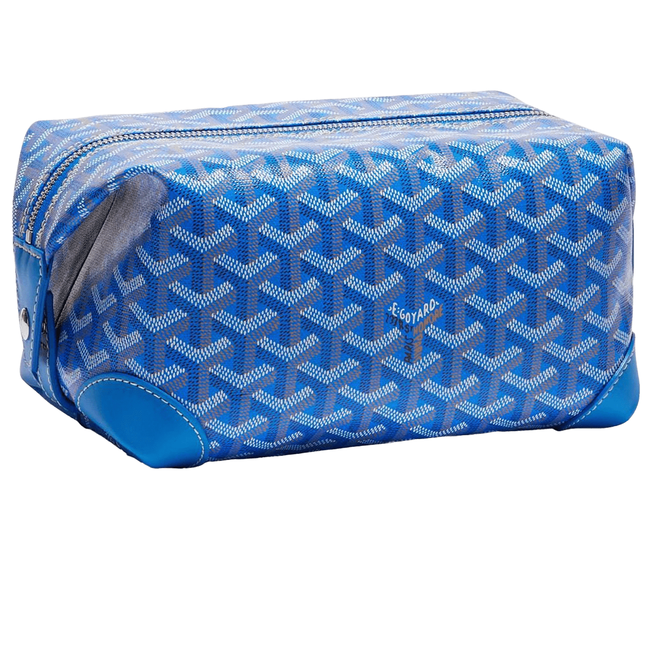 Goyard Bowling 25 Toiletry Bag 'Sky Blue'