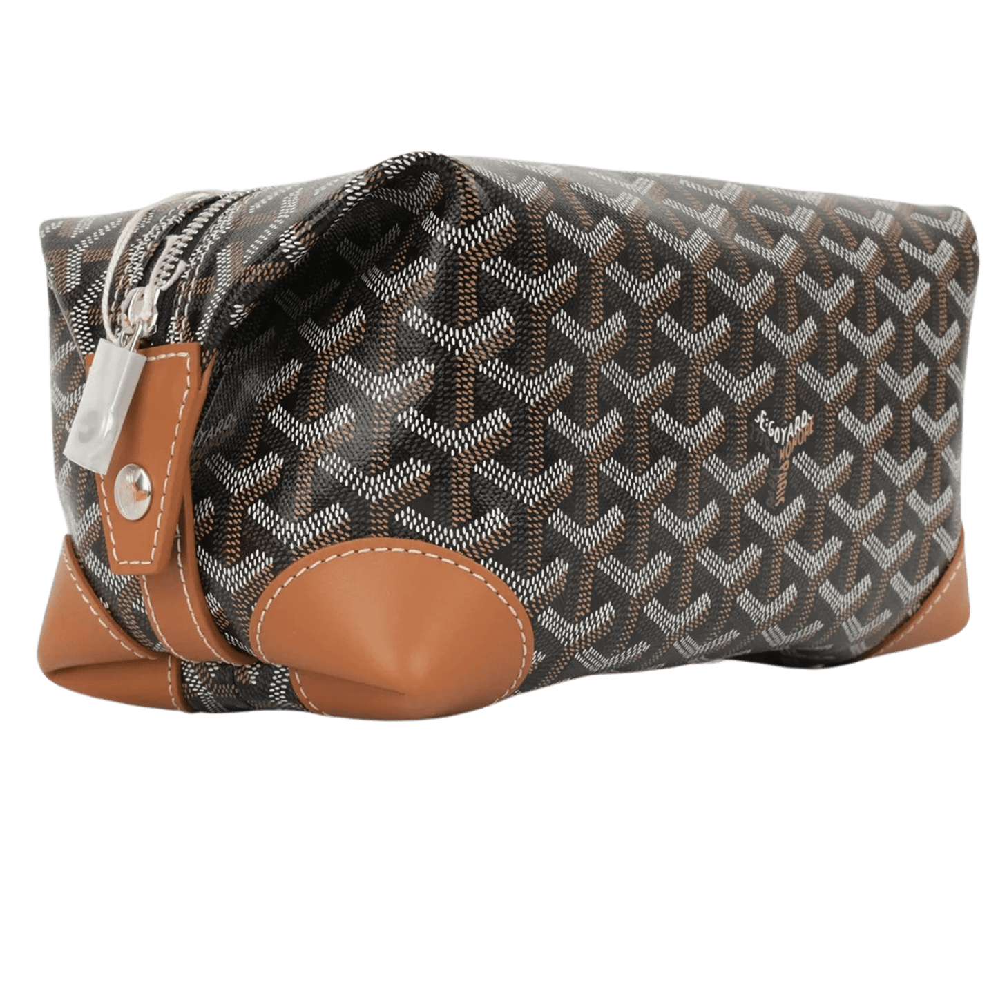 Goyard Bowling 25 Toiletry Bag 'Black Tan'