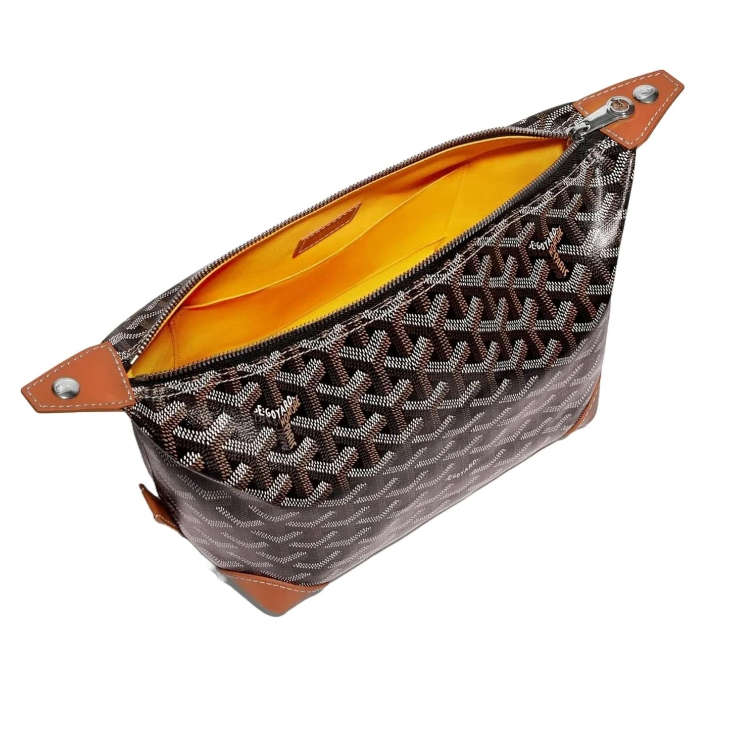 Goyard Bowling 25 Toiletry Bag 'Black Tan'