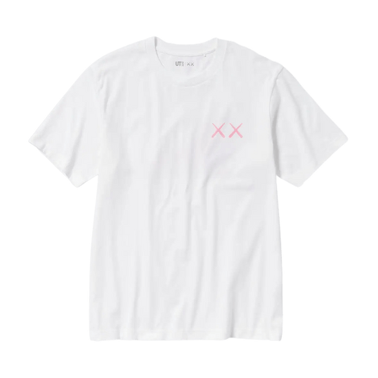 KAWS x UNIQLO UT Graphic T-Shirt 'White Pink'