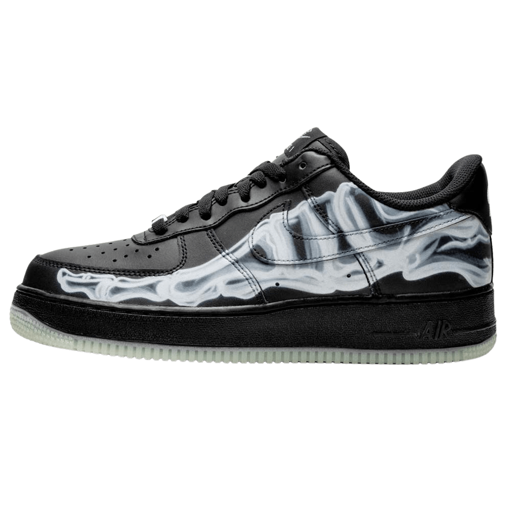 Nike Air Force 1 '07 QS 'Black Skeleton'